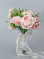 Wedding Flower For The Groom And Bride, Simulated Common Peony Wedding Bouquet, WF25