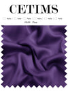 Soft Satin Fabric Swatch Orchid