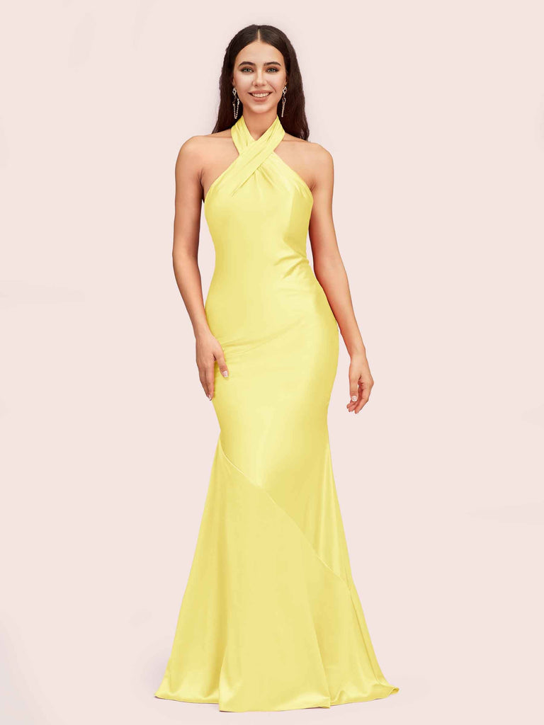 lemon graduation dress Lemon Yellow ,strapless Bridesmaid Dresses ,party Dresses For Birthdays,graduation Dresses,custom Ma on Luulla