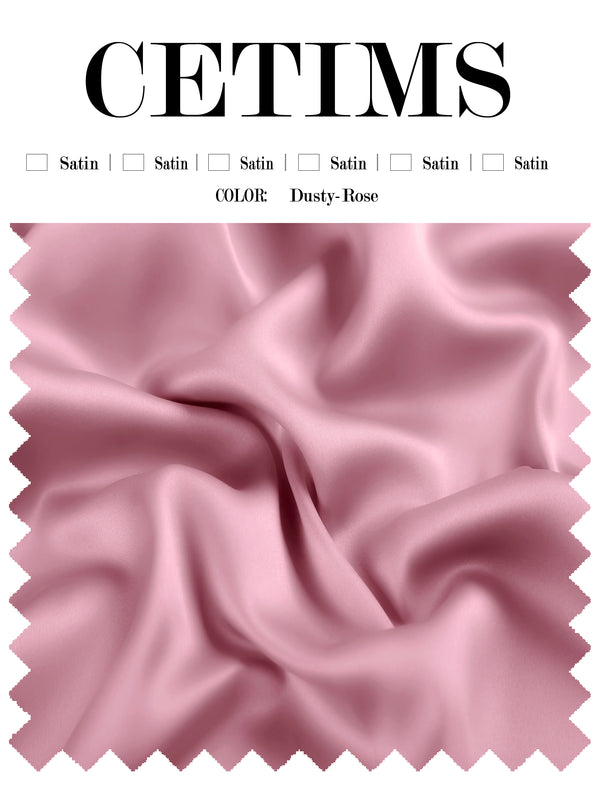 Soft Satin Fabric Swatch