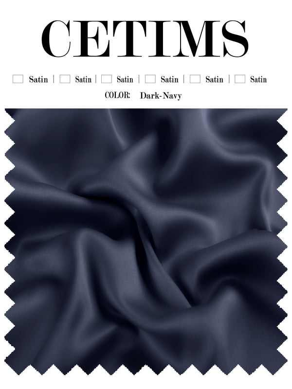 Soft Satin Fabric Swatch Blush