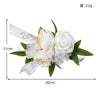 Simulation Cake Decoration Flower Champagne Rose Creative Artificial Cake Flower, CF18088