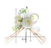New Wedding Bridal Wrist Flower Handmade Artificial Men Corsage Rose Flower, SWH61440