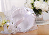 White Lace Flower Basket Creative Handmade Lace Wedding Flower Basket, HL-5629
