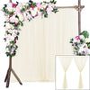 Simple Sheer Wedding Party Home Decoration Background Curtain,HCP14