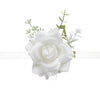 New Wedding Groom Groomsman Corsage Wedding Simulation Corsage Banquet Bride Bridesmaid White Wrist Flower, CG61496