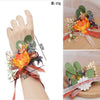 New Mori Wedding Outdoor Wedding Sister Group Wrist Flowers Men Corsage Fresh Flowers, CG6670