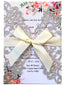 Hot Selling Wedding Invitation Letter, Hollow Out Greeting Card, HK-93