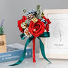 Wedding Flower For The Groom And Bride, Simulated Rose Wedding Bouquet, WF07