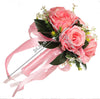 Wedding Flower For The Groom And Bride, Simulated Rose Wedding Bouquet, WF26