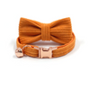 Cat Collar with Bow tie Set, Rose Gold Cat Bell for Cats, Small Dogs