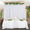 Outdoor Wedding Decoration White Separate Background Curtain, HCP02