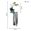 New Home Simulation Gardening Decoration Wreath Tassel Hanging Decoration Creative Hand holding flower, CF4043