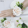 New Rose Corsage Wedding Men Groomsmen Brooch Outdoor Party Decoration, CG6688